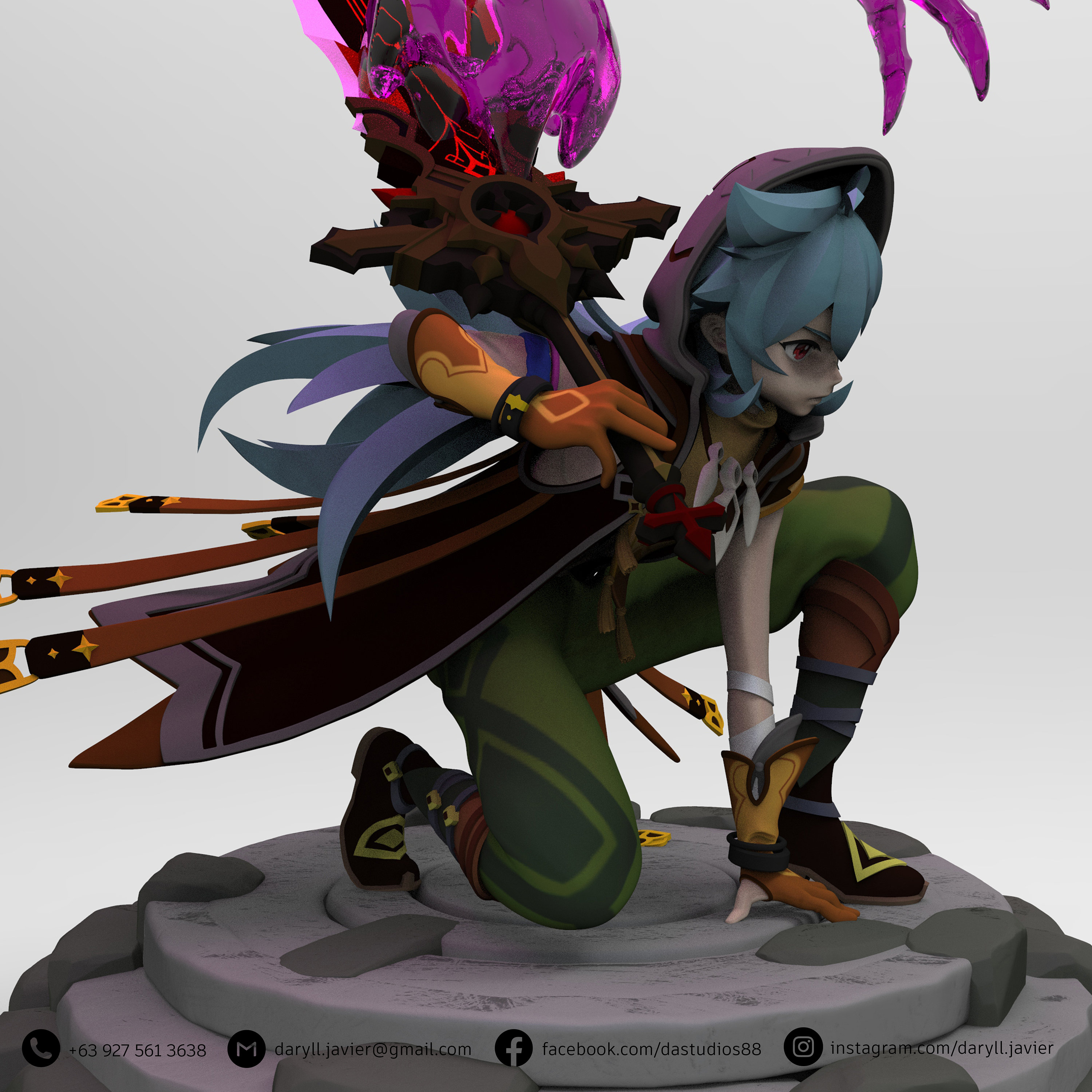 Genshin Impact Razor 3D Printing STL Etsy UK