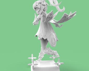 Genshin Impact - Nahida "Lesser Lord Kusanali" (Third Attack Pose) 3D-Druck STL