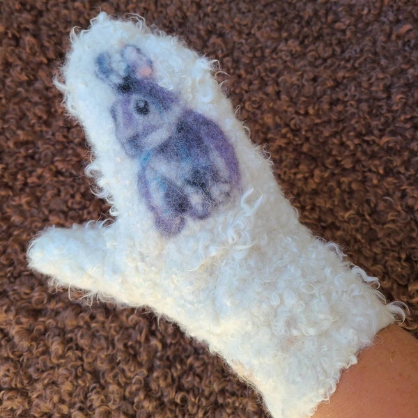 Animal Mittens Etsy
