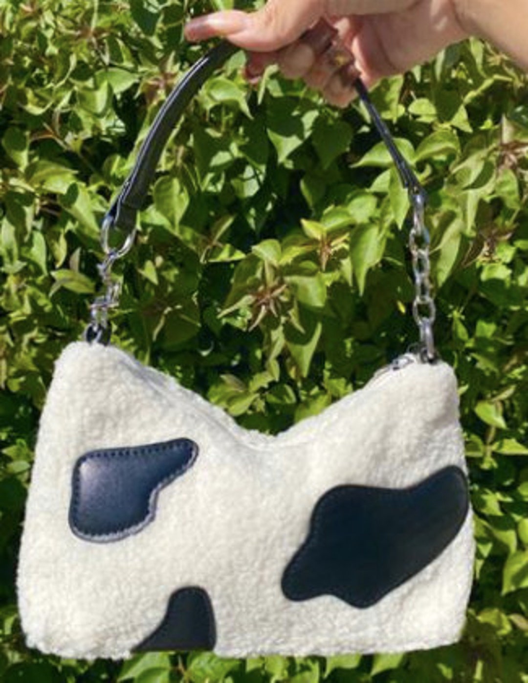 Cow Print Purse Etsy