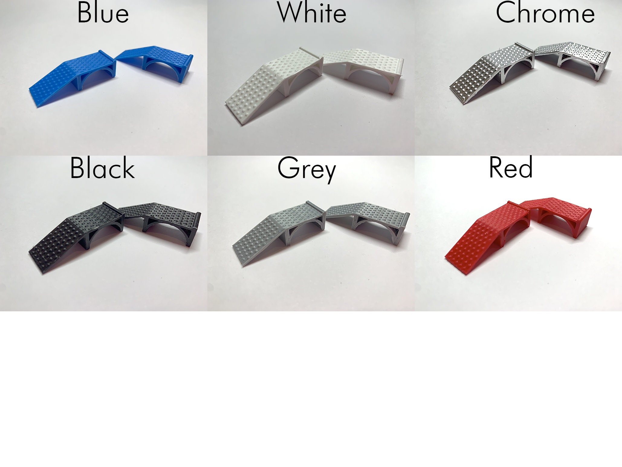 4 X Diecast Car 1:18th Textured Ramps - Etsy