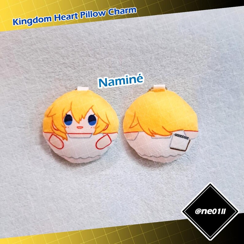 KH Pillow Charm Kingdom Hearts Sora Riku KHIII Destiny Island ...