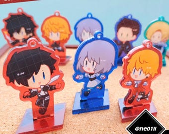 Mini FFXVI Acrylic Standy Charms Clive Joshua Jill Cid Dion Young Clive Young Joshua FF16 Final Fantasy ff xvi standee charm keychain