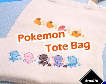 Pokemon tote bag wooper pawmi upaa upa pamo zorua handbags shoulder bags
