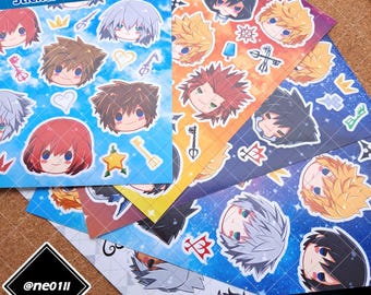 StickerSheet Kingdom Hearts KHver 358/2daysver BbSver KHIIIver DRver