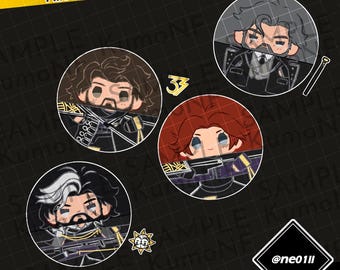 Clair Obscur: Expedition 33 Pillow Charm Fabric Keychain Keyring gustave maelle lune sciel verso monoco esquie renoir