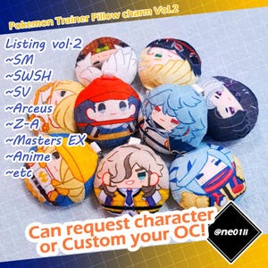 Charm oreiller dresseur Pokémon (liste 2) usum swsh sv arceus z-a horizons mesters ex épée bouclier scaretviolet horizons méga voltage