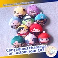 Pokemon Trainer pillow charm redgreen heartgold soulsilver omegaruby alphasapphire blackwhite silver kris cynthia hgss oras dp bw arceus sv product logo