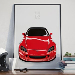 Honda S2000 AP2 Poster