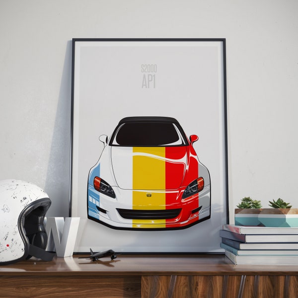 Honda S2000 AP1 Poster