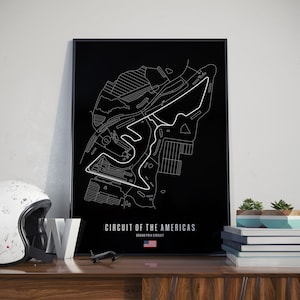 Circle of the Americas Kartenposter