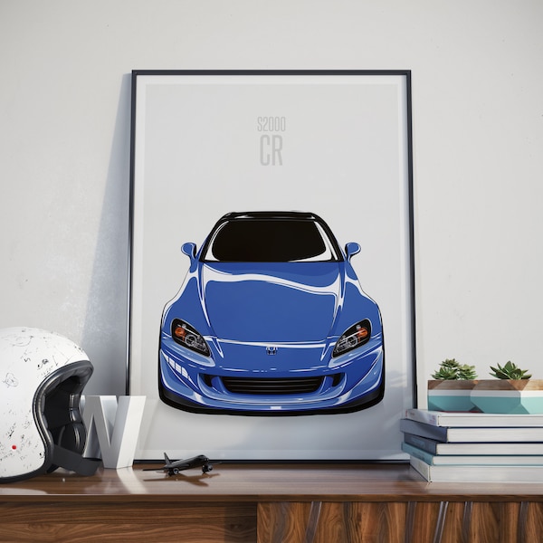 Honda S2000 AP2 Club Racer Poster