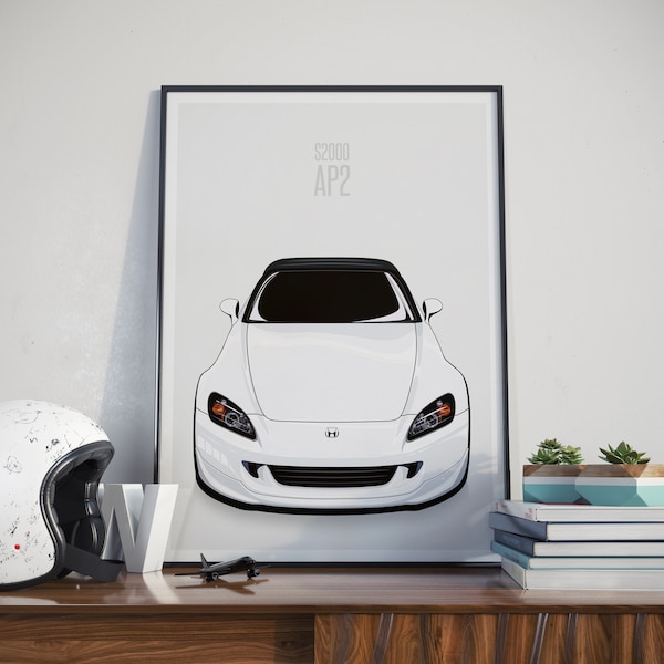 Honda S2000 AP2 Poster