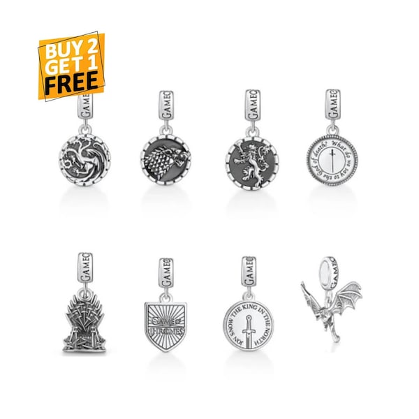 Game Thrones Pandora Charms Etsy