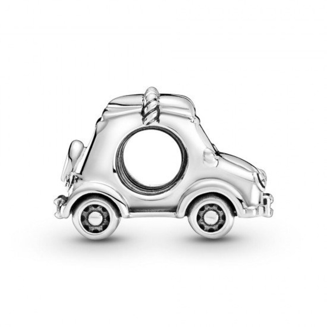 Electric Car Charm S925 Sterling Silver Fits Pandora & Etsy