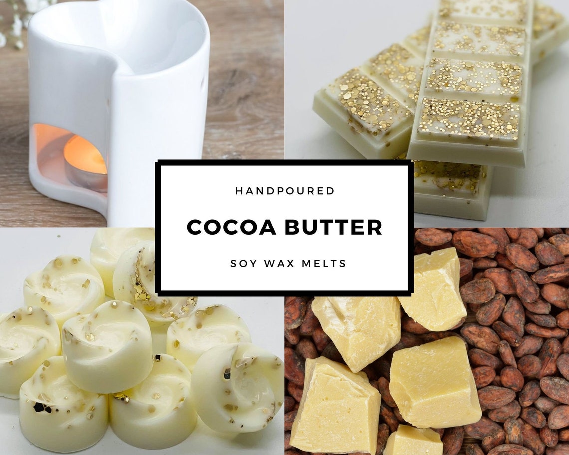 Cocoa Butter Wax Melt Cocoa Butter Fragrance Homemade Etsy