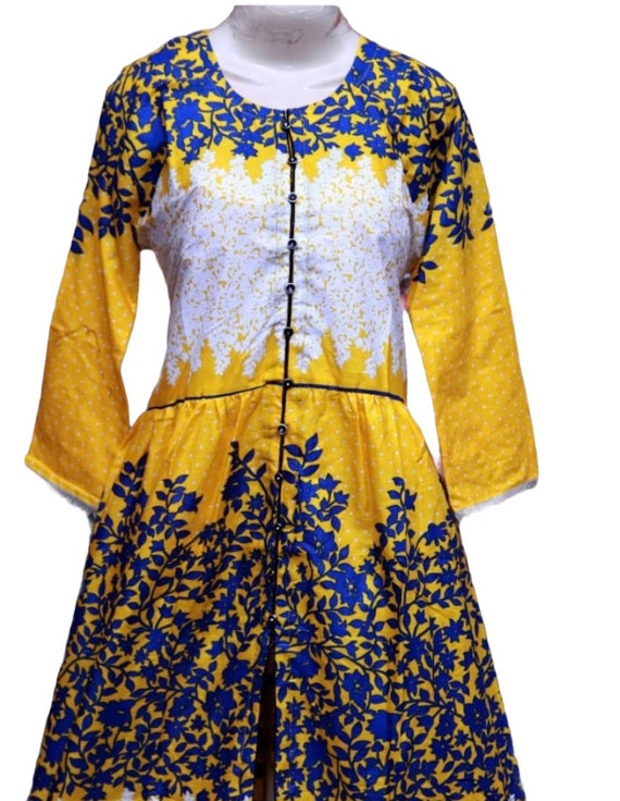 Women Fashion Designer Casual party Indian/Pakistani Kurti Tunic Kurta Top  Dress – IBBY