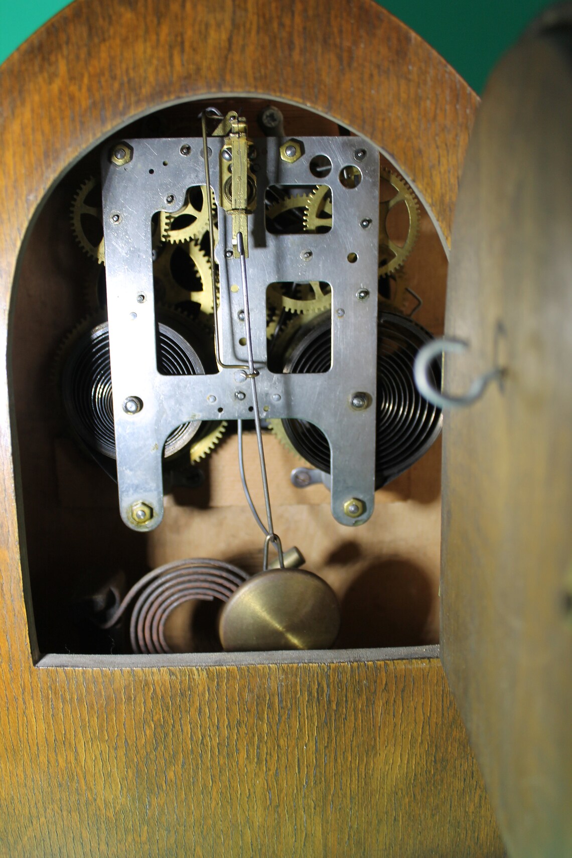 Antique Gilbert Mantel Clock Vintage American Mantel Clock Etsy