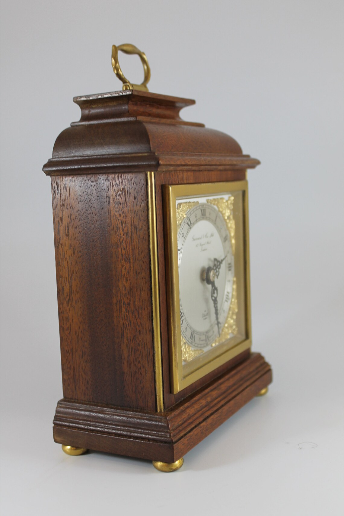 Vintage elliott mantel clock mahogany vintage clock Etsy