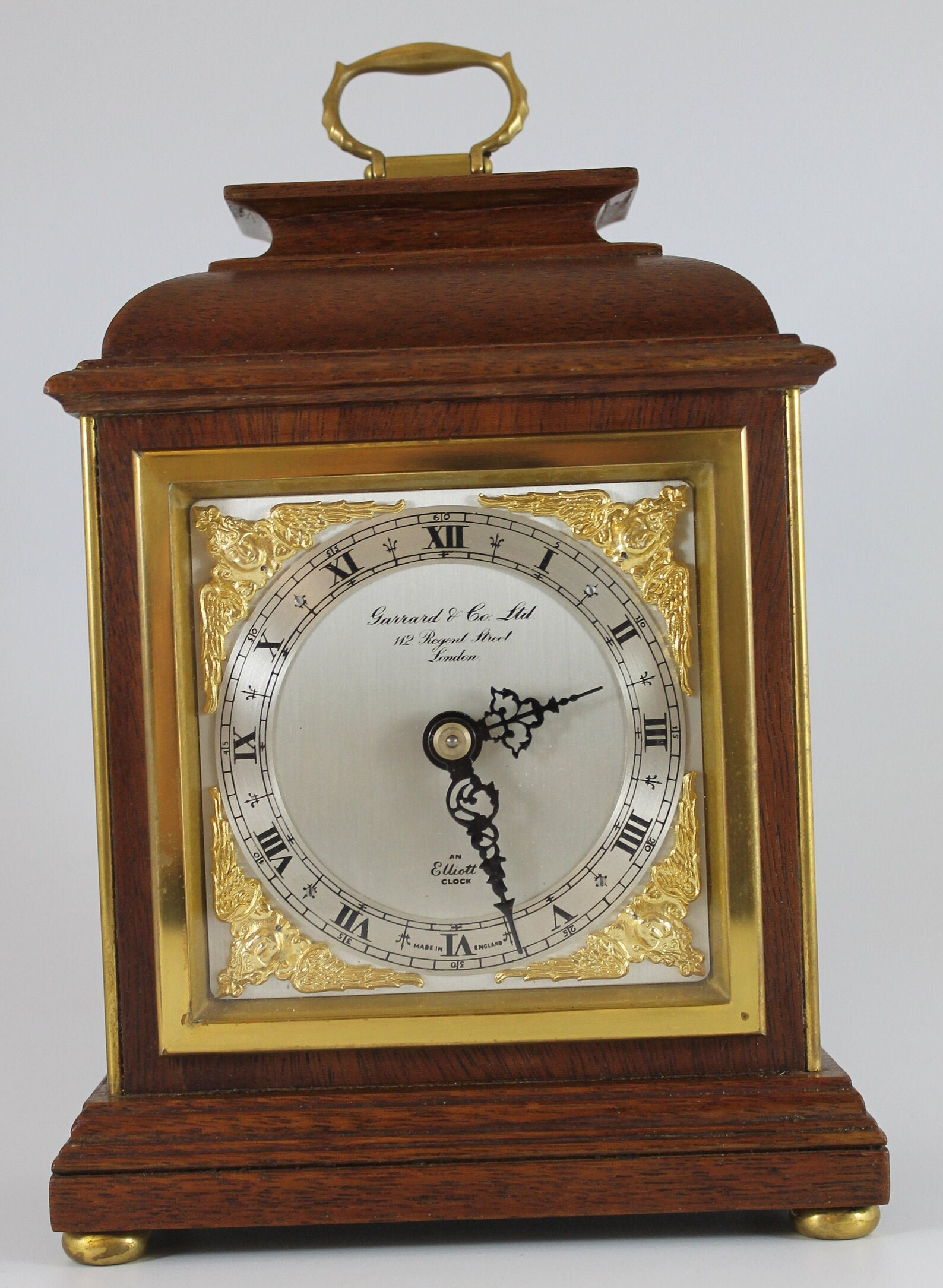 Vintage elliott mantel clock mahogany vintage clock Etsy