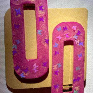 Butterfly Barrettes