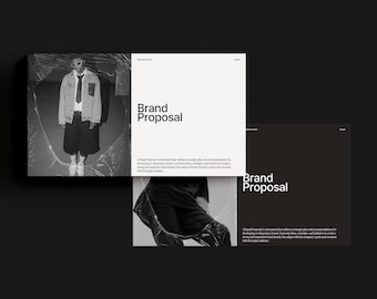 Plantilla de propuesta de marca OLI para Canva. Plantilla de pitch deck. Propuesta de presentación. Propuesta comercial. Propuesta de marca. Plantilla de Canva.