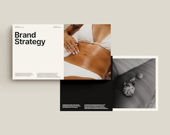 ADE Brand Strategy Template for Canva | Pitch Deck Template | Brand Presentation | Brand Identity | Brand Designer. Canva Template