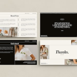 SERE Brand Strategy Template for Canva | Pitch Deck Template | Brand ...