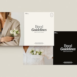 SERE Brand Guidelines Template for Canva | Brand Style Guide | Brand Manual | Brand Usage Guide | Brand Identity Guidelines - Canva Template