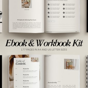 SERE 2in1 eBook and Workbook Template for Canva | Coach Workbook | Lead Magnet Template | Magazine Layout | Course Creator | Online Course