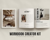 NOLE Workbook Template for Coaches and Course Creators, Webinar Action Guide, Online Course Workbook, Lead Magnet Creator, Canva template