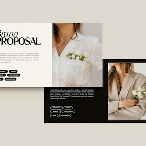 SERE Brand Proposal Template for Canva | Pitch Deck Template | Presentation Proposal | Business Proposal | Branding Proposal. Canva Template