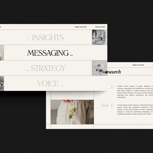 SERE Brand Strategy Template for Canva | Pitch Deck Template | Brand ...