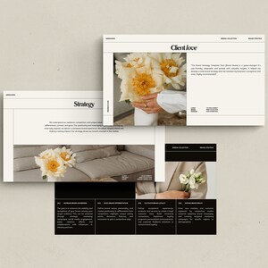 SERE Brand Strategy Template for Canva | Pitch Deck Template | Brand ...