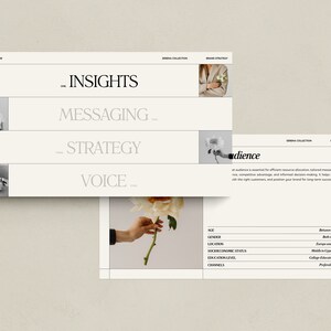 SERE Brand Strategy Template for Canva | Pitch Deck Template | Brand ...