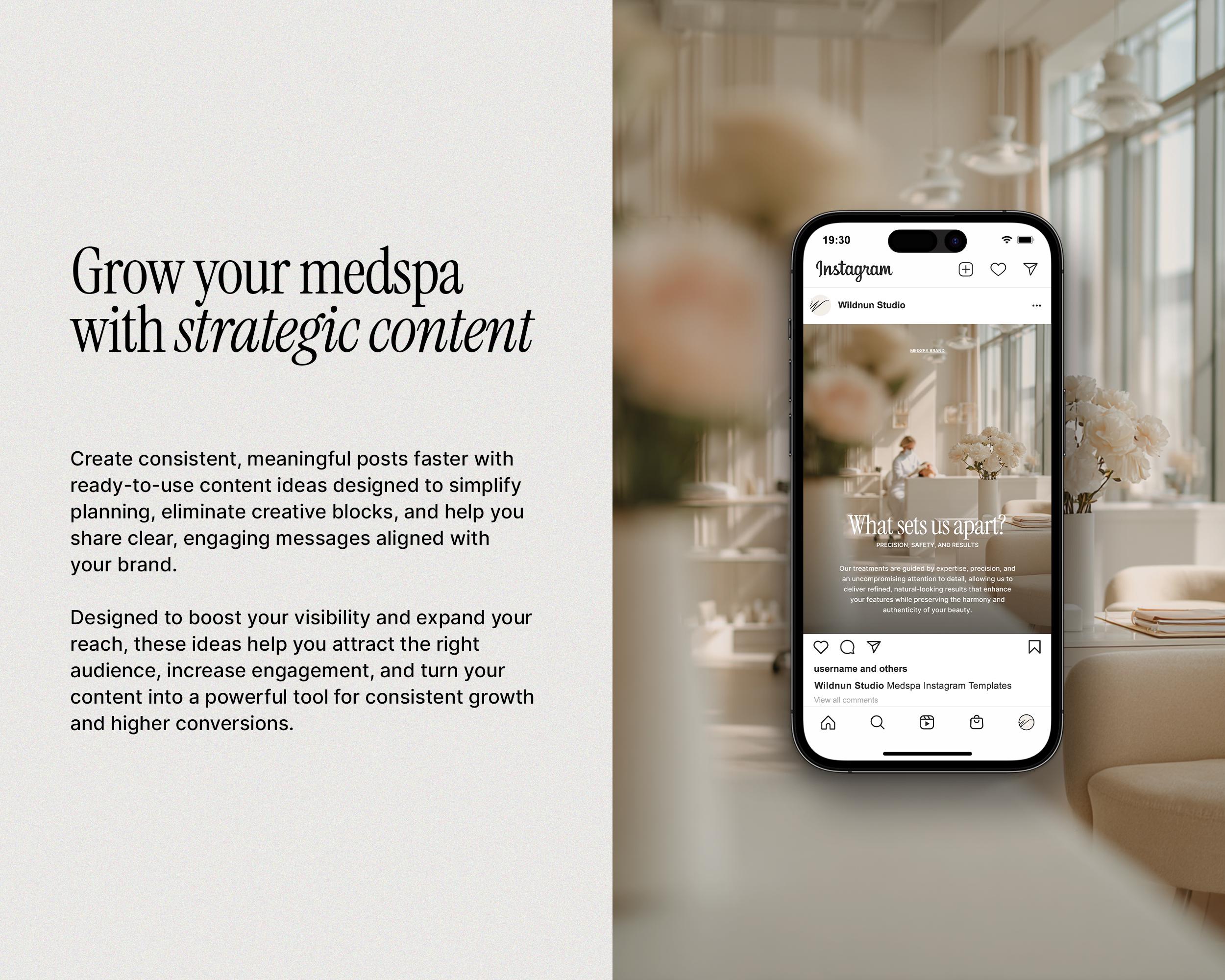 Injector Instagram Templates, Botox and Filler Social Media Kit ...