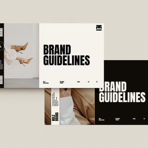 NOLE Brand Guidelines Template for Canva | Brand Style Guide | Brand Manual | Brand Usage Guide | Brand Identity Guidelines - Canva Template
