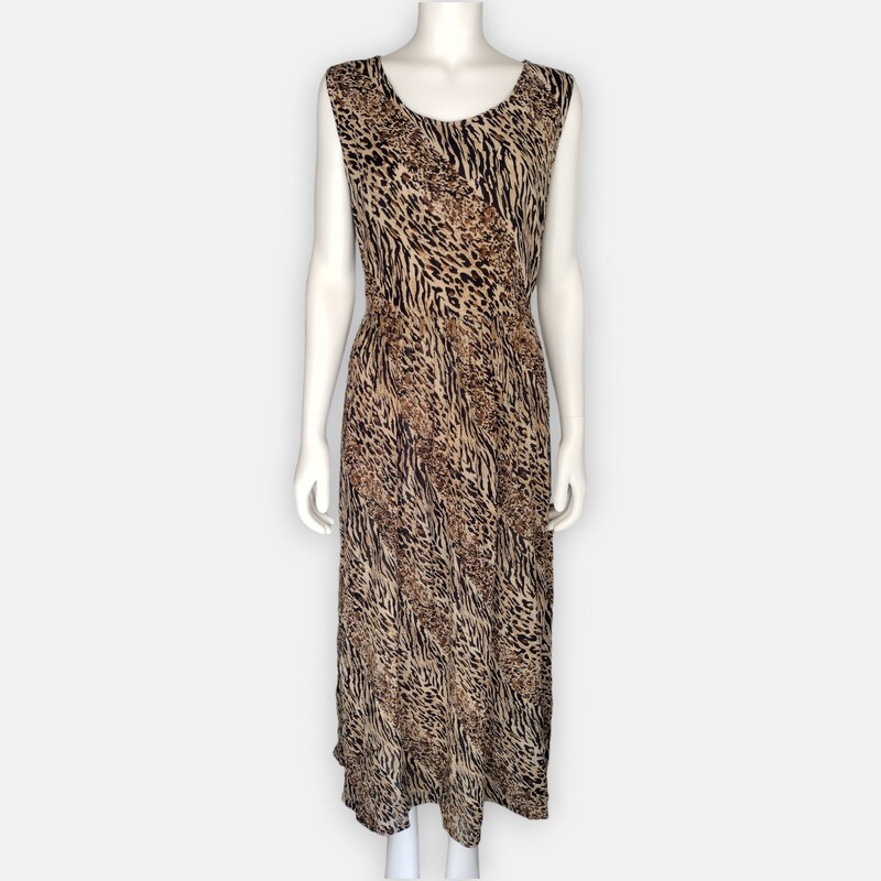 dlsb animal print dress