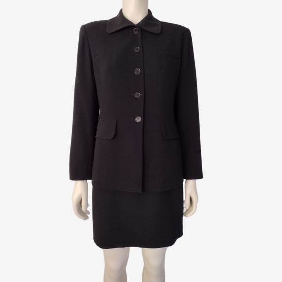 ann taylor black sheath dress Ann Taylor The Petite Seamed V-Neck Sheath Dress Bi-Stretch Black Women's