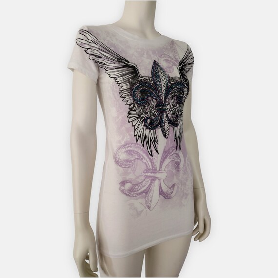 トップス VANILLANI PRINT TEE (ETERNAL-ANGEL) Print Tee (eternal-angel)