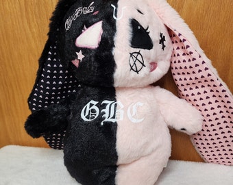 Lil Peep Lil Tracy Split Plush Bunny Etsy Canada