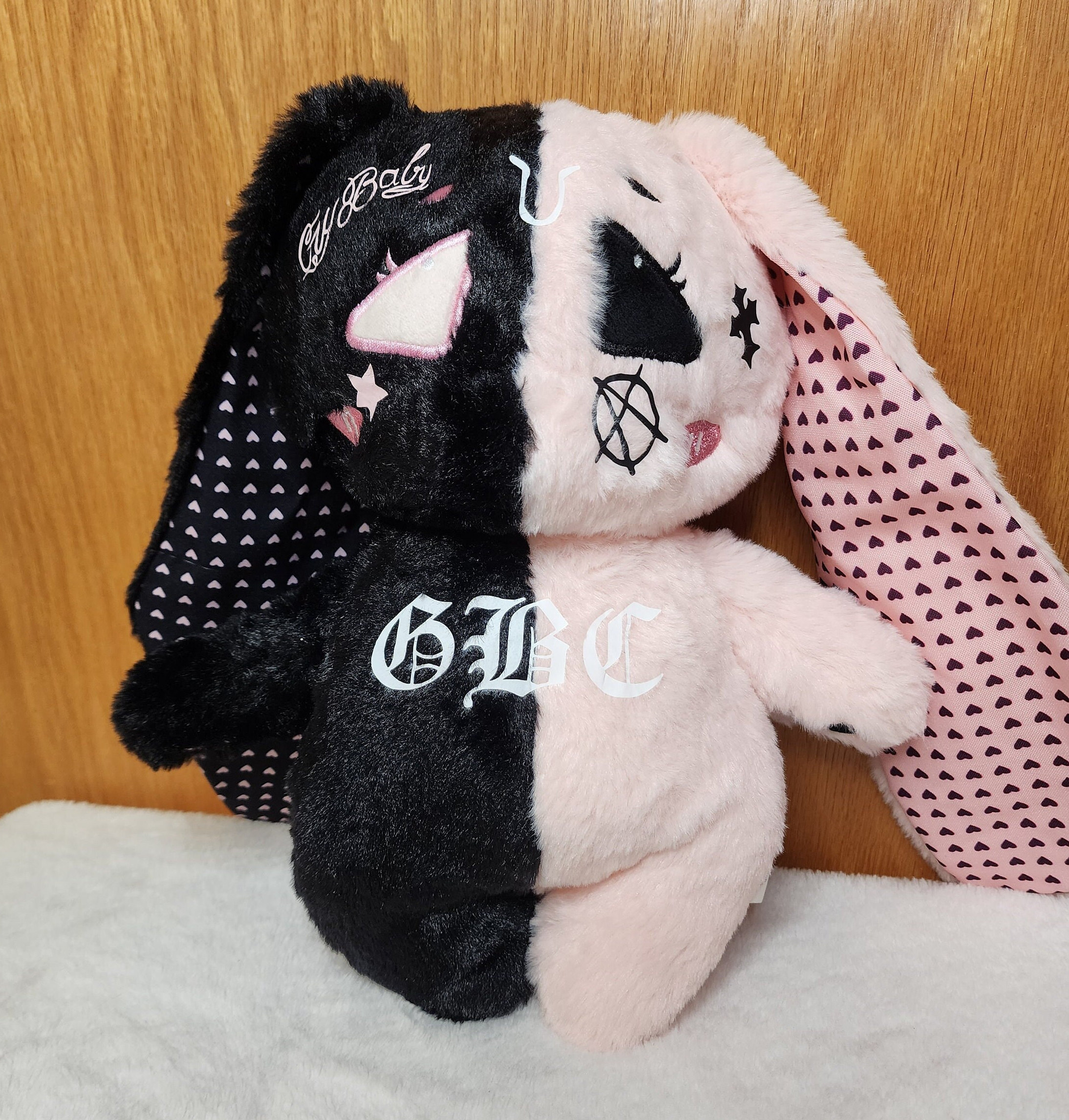 Lil Peep Lil Tracy Split Plush Bunny - Etsy