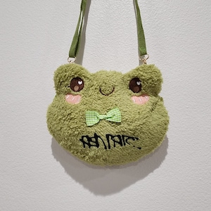 Fish Narc GBC Frog Plush Crossbody Bag