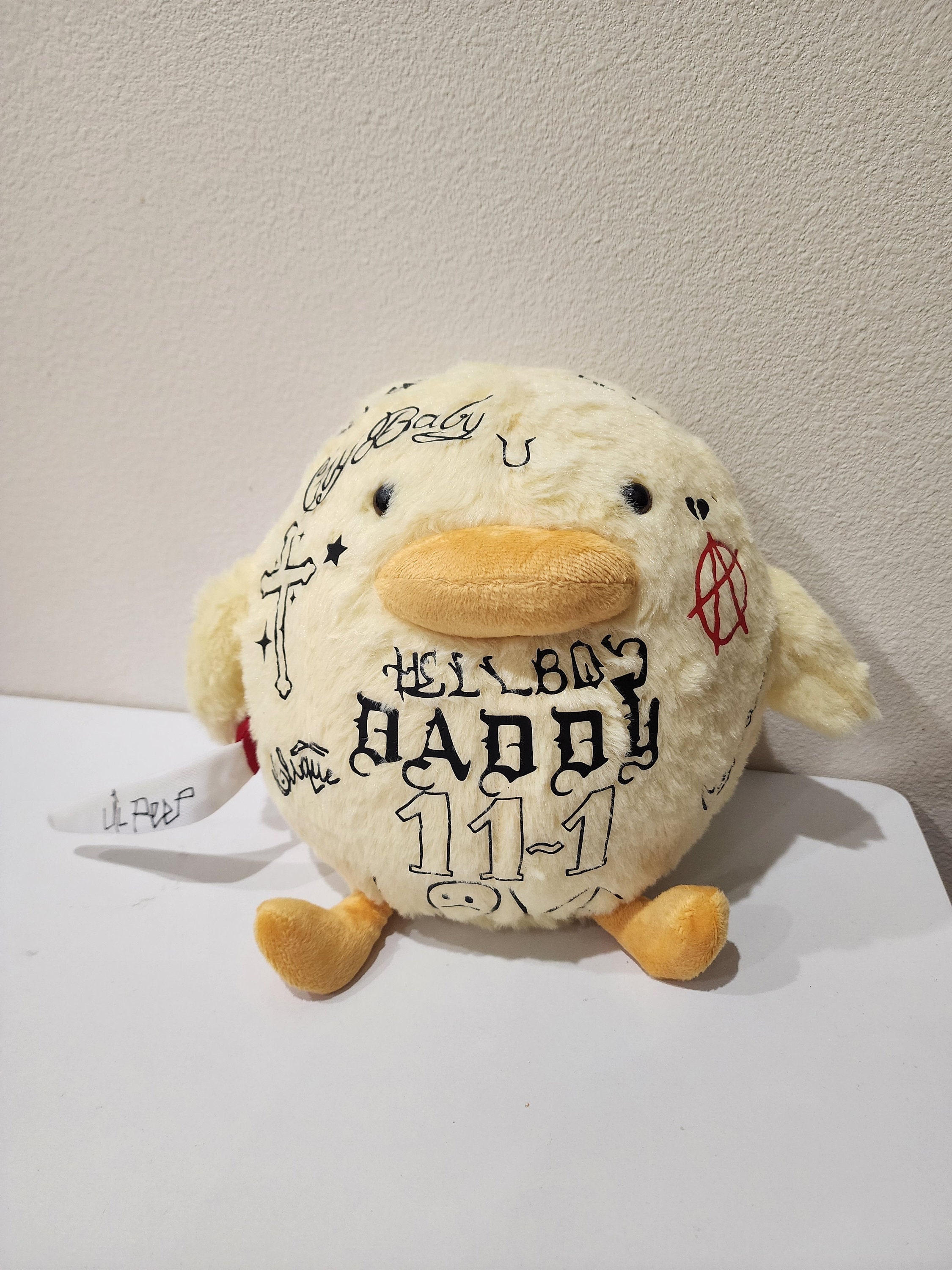 Lil Peep Plush Duck With Knife Etsy