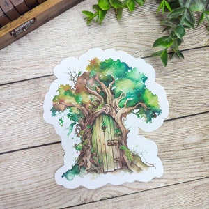 Large enchanted and fairy forest theme sticker for bullet journal scrapbooking monthly planner weekly planner journaling art book