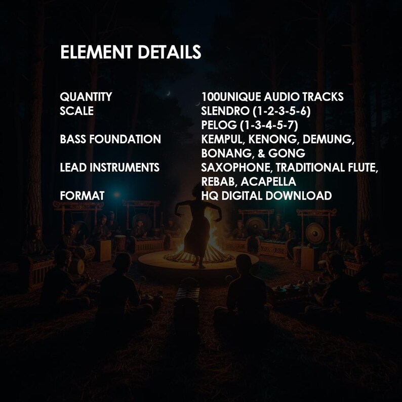 Slendro Scale Notes Sound Healing - 100+ Javanese Gamelan Fusion Tracks, Psychedelic Jazz ...