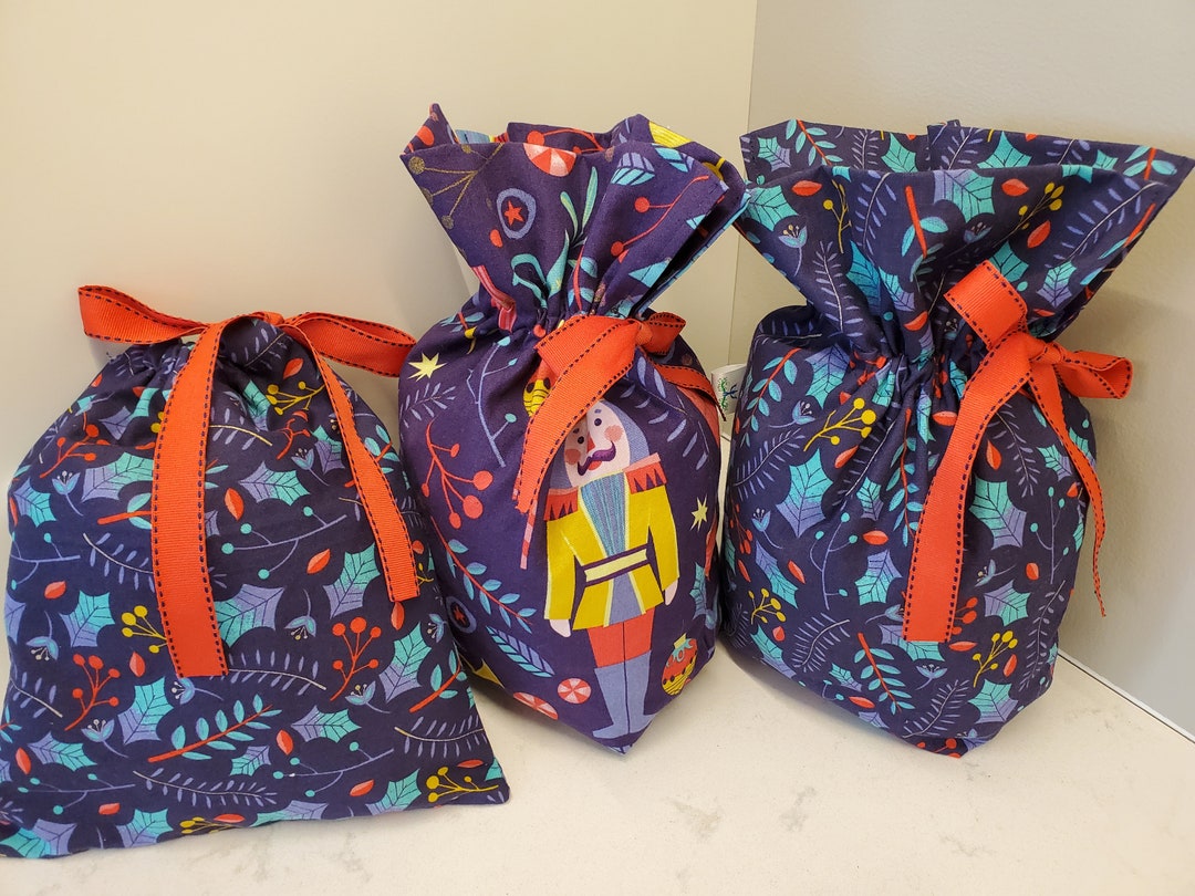 Nutcracker Christmas Gift Bags Etsy