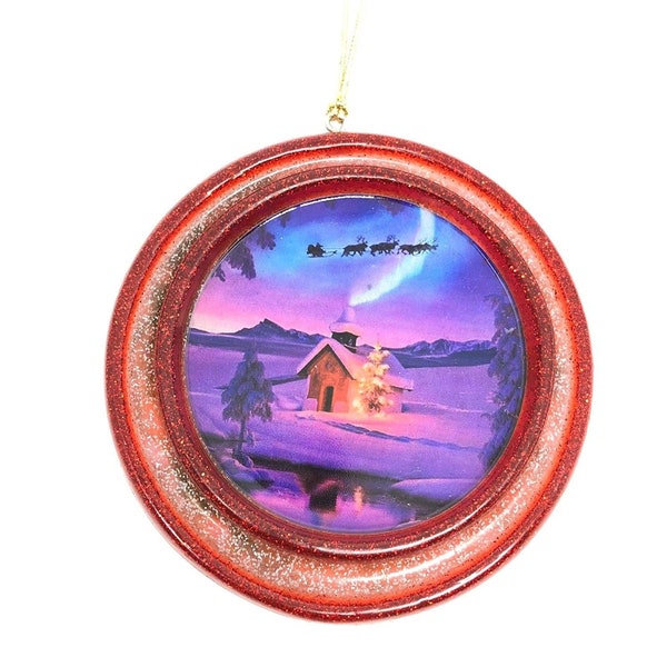 Handgemachte Weihnachten Bauble Dekoration - Weihnachten Nordlichter Ornament