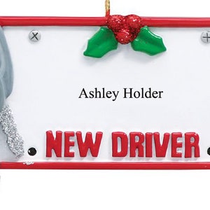 Personalised Christmas Bauble Decoration - New Driver Ornament | Driver&#39;s License Ornament