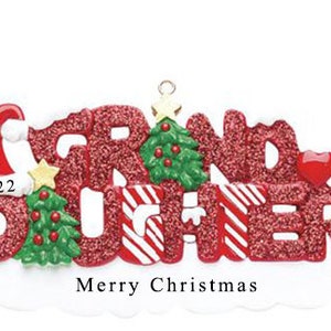 Personalised Christmas Bauble Decoration - Granddaughter Ornament | Best Granddaughter Ornament